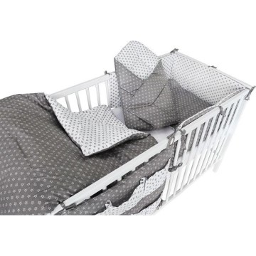 COSING - conjunto de 9 piezas para recién nacido Sleeplease, gris/blanco