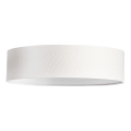 Cottex - Lámpara de techo ABBIE 2x E27/8W/230V, Ø 38 cm, blanco