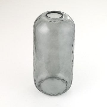 Cristal de repuesto para la lámpara KARO E27, diámetro 14 cm, gris ahumado