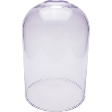 Cristal de repuesto para lámpara de araña E27, color violeta ahumado
