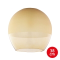 Cristal de repuesto para lámpara KULA E27 Ø 38 cm, beige ahumado