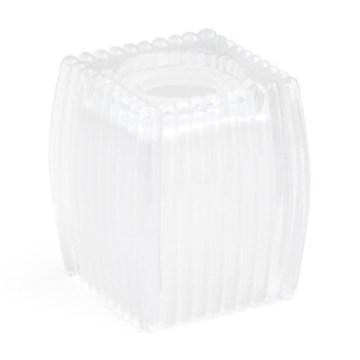 Cristal de repuesto para luminaria E14 9,5x7,5 cm transparente
