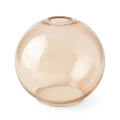 Cristal de repuesto POBO Ø 14 cm beige ahumado