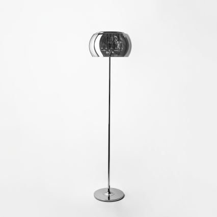 Cristal de repuesto universal para G9 Ø 40 cm, gris ahumado