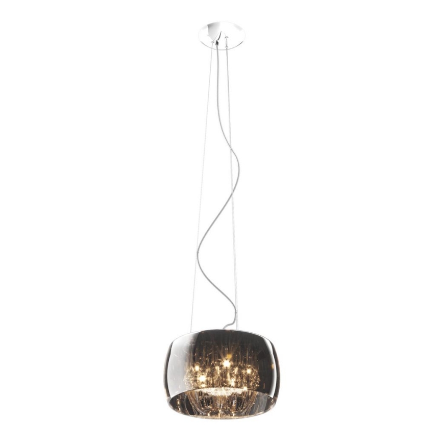 Cristal de repuesto universal para G9 Ø 40 cm, gris ahumado