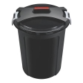 Cubo de basura HEIDRUN 46 l negro