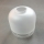 Cúpula de cristal de repuesto para lámpara MARCO E27, Ø 14 cm, blanca/transparente
