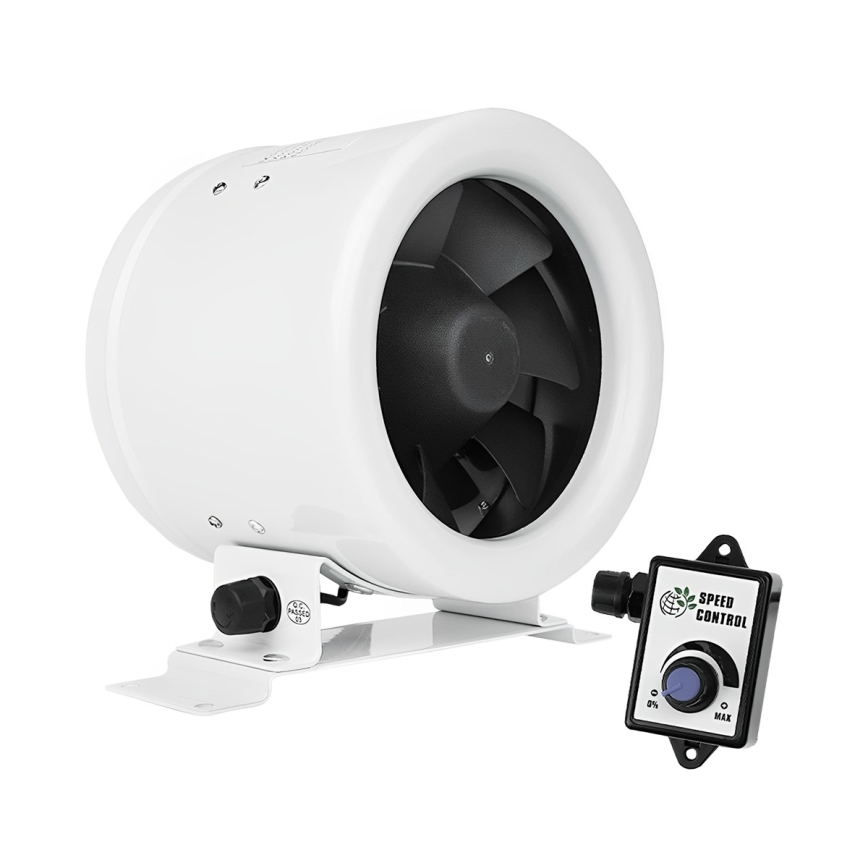 Dalap 24MF150 - Ventilador de conducto con motor de alta eficiencia energética y regulador de velocidad MF 150 EC 40W/230V