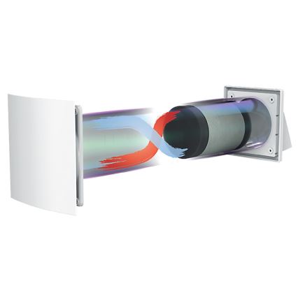 Dalap 24ZH01 - Unidad de recuperación de calor para habitación HERO 9,4W/230V