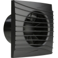 Dalap 41095ZW - Ventilador axial con temporizador y sensor de humedad 100 DARK ZW 8,4W/230V