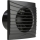 Dalap 41096ZW - Ventilador axial con temporizador 125 DARK ZW 10W/230V