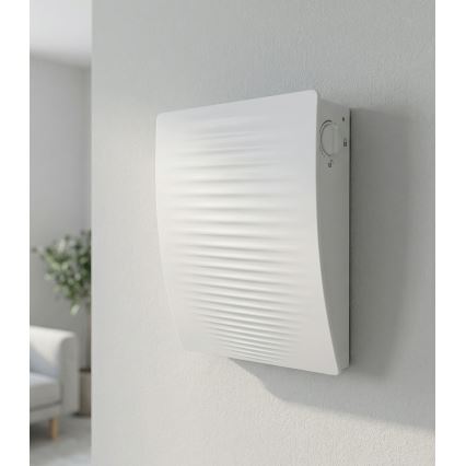 Dalap 55561 - Juego de 2 recuperadores de aire para habitación ZEPHIR SIMPLE DOUBLE 7,61W/230V
