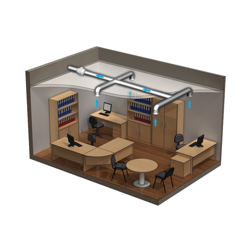 Dalap 8199 - Ventilador axial AP PROFI 100 25W/230V