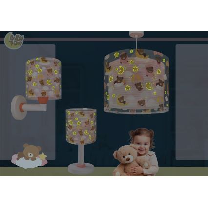 Dalber 41571S - Lámpara infantil LED BABY TEDDY 1xG4/4W/230V rosa