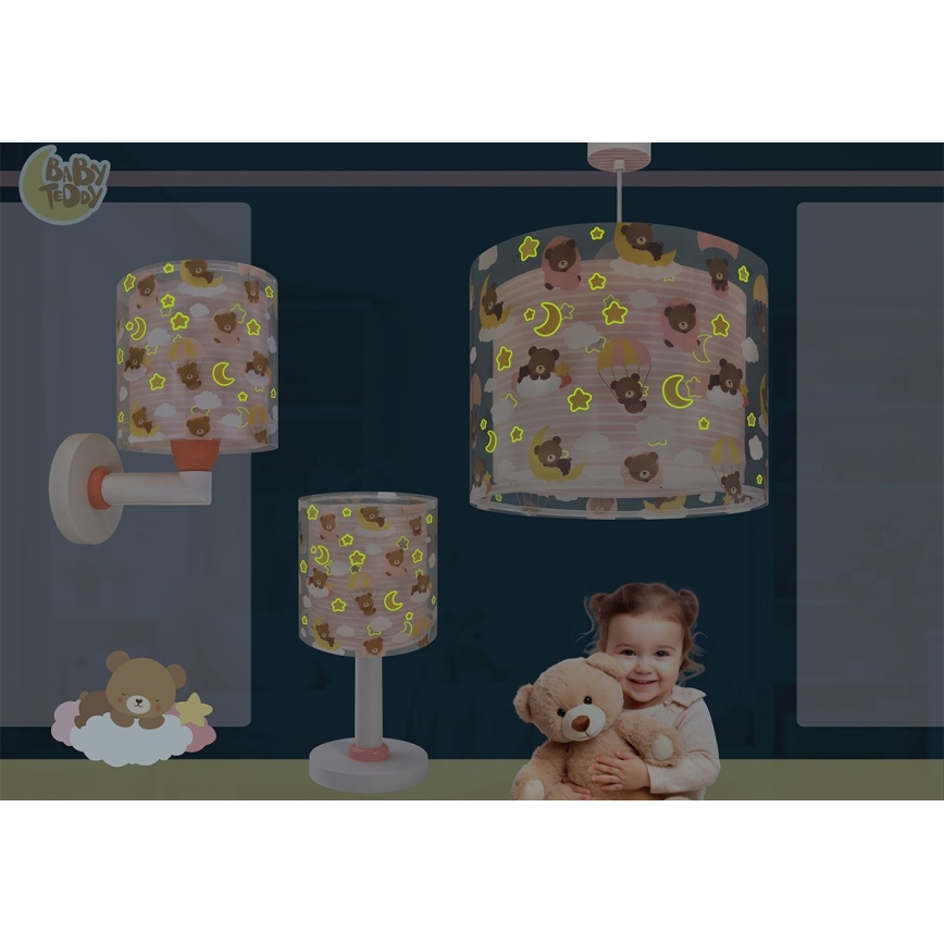 Dalber 41571S - Lámpara infantil LED BABY TEDDY 1xG4/4W/230V rosa