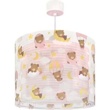 Dalber 41572S - Lámpara de techo infantil BABY TEDDY 1xE27/15W/230V rosa