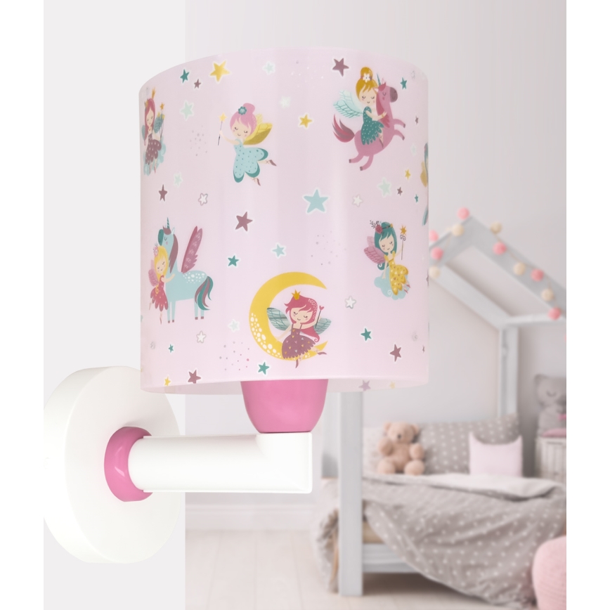 Dalber 42499 - Aplique de pared infantil FAIRY DREAMS 1xE27/15W/230V