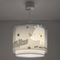 Dalber 60622 - Lámpara colgante infantil RHICO AND CROCO 1xE27/15W/230V