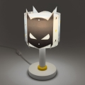 Dalber 61801N - Lámpara infantil LED DARK HERO 1xG4/4W/230V blanca/negra