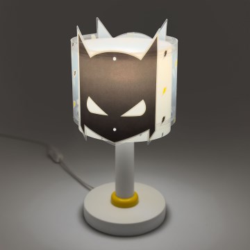 Dalber 61801N - Lámpara infantil LED DARK HERO 1xG4/4W/230V blanca/negra