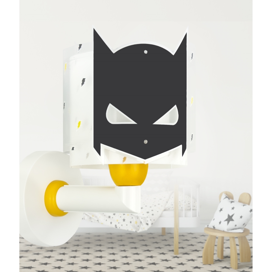 Dalber 61809 - Aplique de pared infantil DARK HERO 1xE27/15W/230V