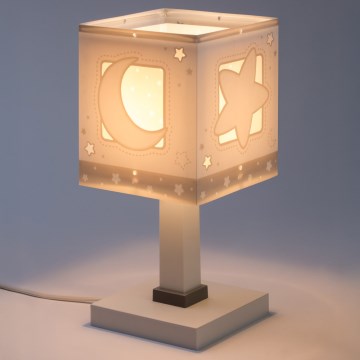 Dalber 63231NE - Lámpara infantil LED MOONLIGHT 1xG4/4W/230V, gris
