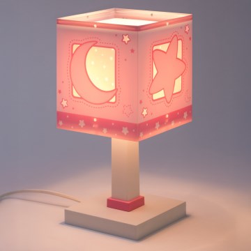 Dalber 63231NS - Lámpara infantil LED MOONLIGHT 1xG4/4W/230V rosa