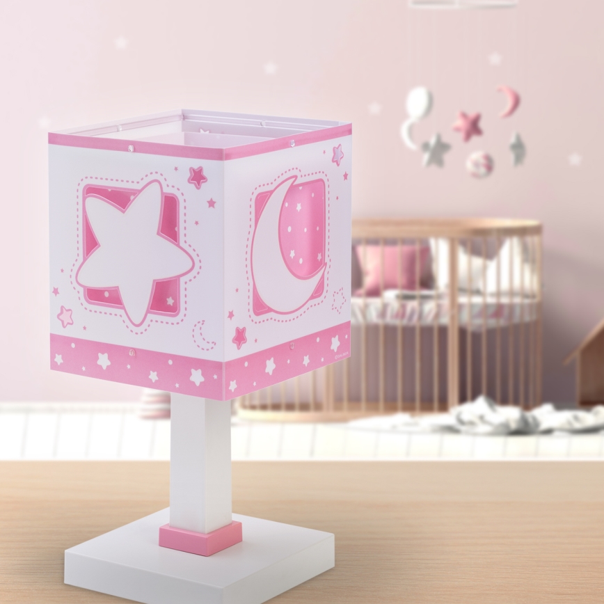 Dalber 63231NS - Lámpara infantil LED MOONLIGHT 1xG4/4W/230V rosa