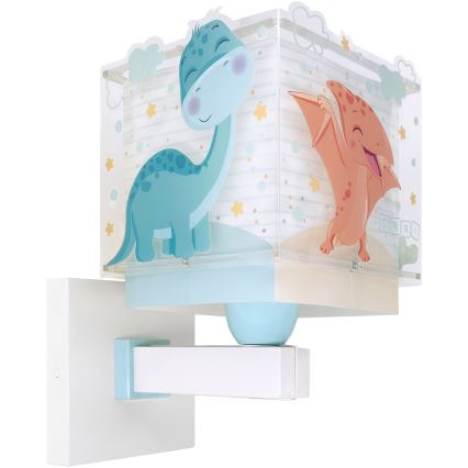 Dalber 63459 - Lámpara de pared infantil BABY DINOS 1xE27/15W/230V multicolor