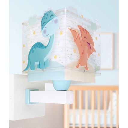 Dalber 63459 - Lámpara de pared infantil BABY DINOS 1xE27/15W/230V multicolor