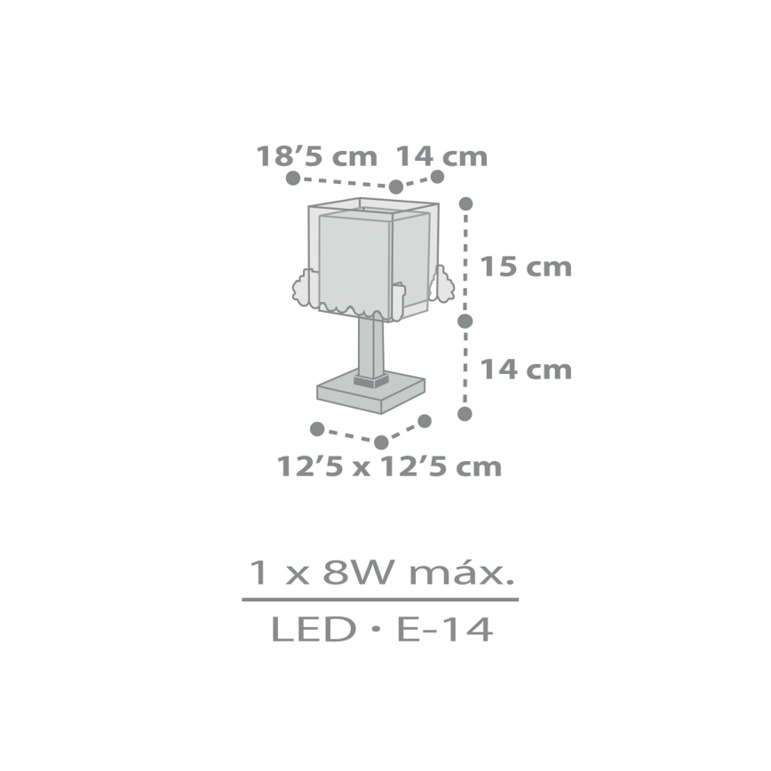 Dalber 63531N - Lámpara infantil LED TRAIN 1xG4/4W/230V multicolor