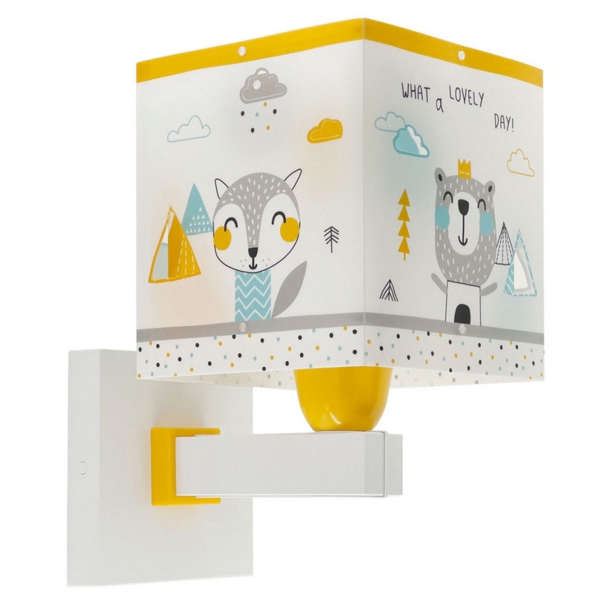 Dalber 73249 - Aplique infantil HELLO LITTLE 1xE27/60W/230V