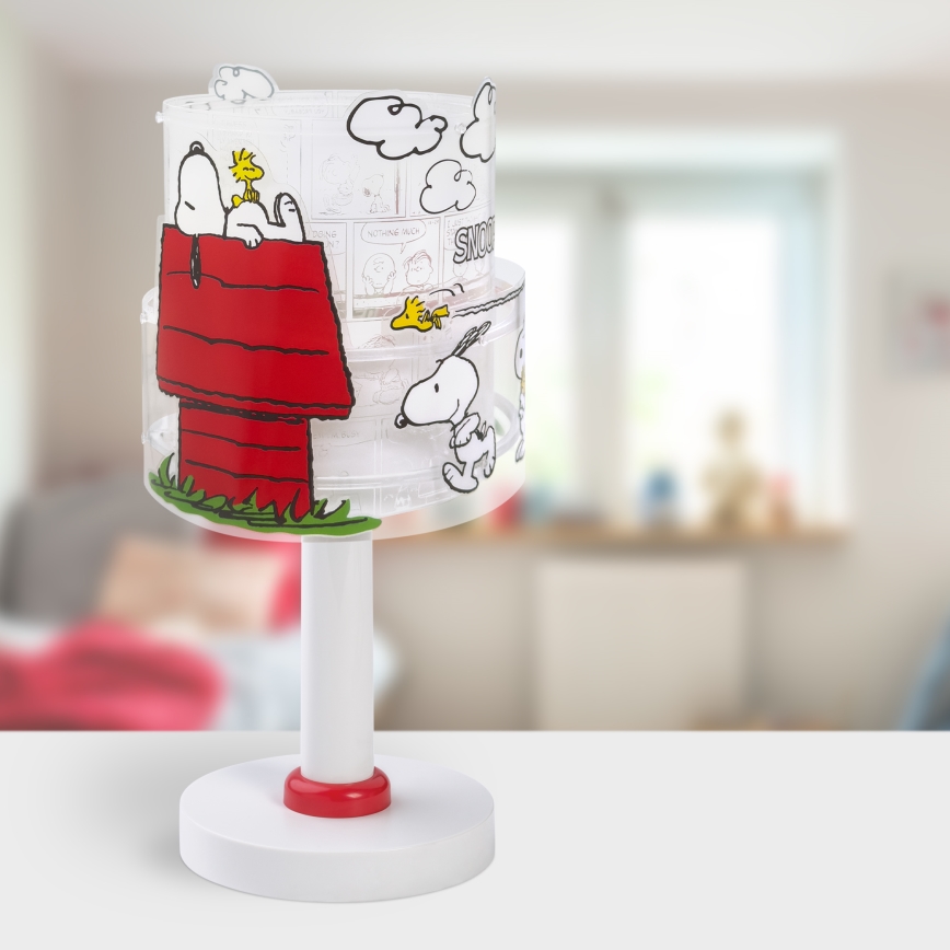 Dalber 76301 - Lámpara infantil LED SNOOPY 1xG4/4W/230V blanca/roja