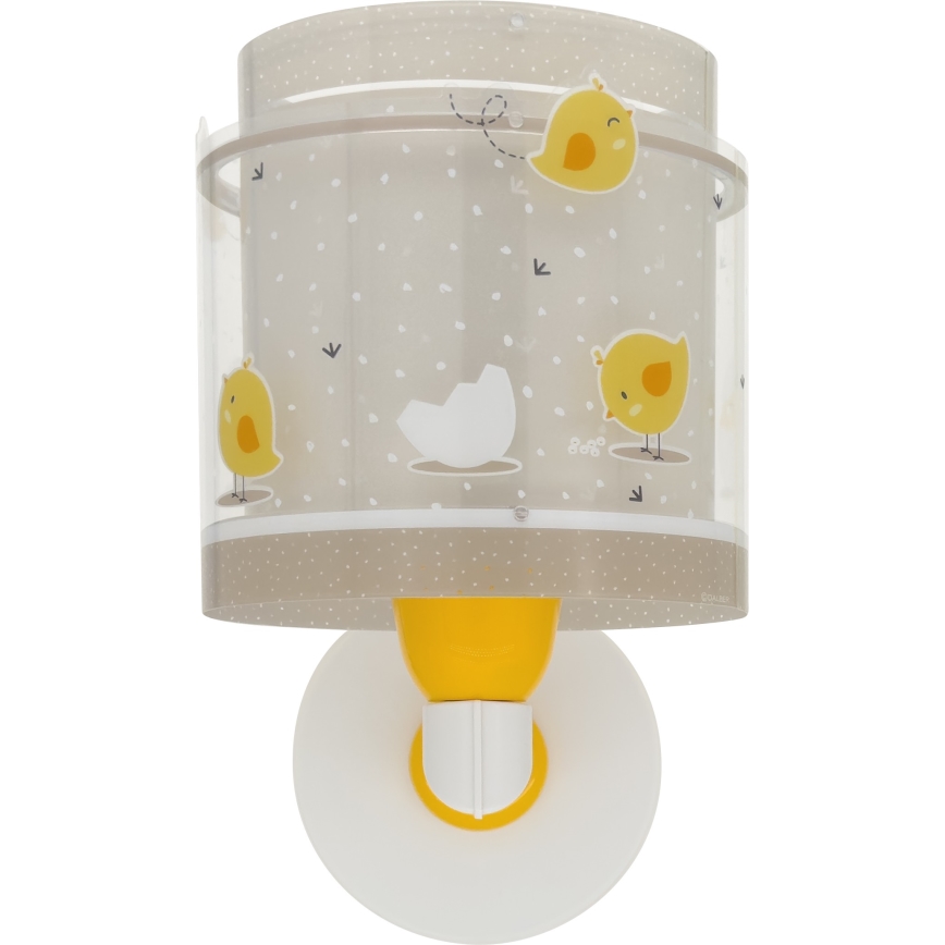 Dalber 76879 - Aplique infantil BABY CHICK 1xE27/15W/230V