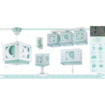 Dalber D-63231H - Lámpara infantil MOONLIGHT 1xE14/40W/230V