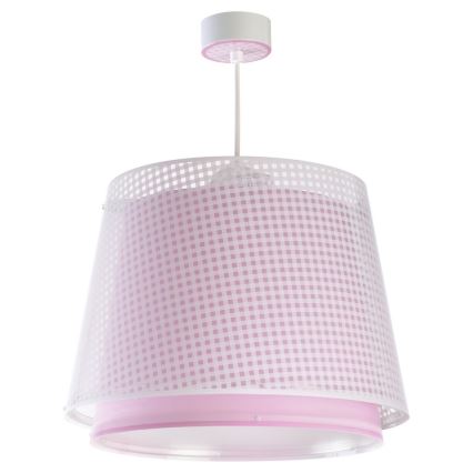 Dalber D-80222S - Lámpara colgante infantil VICHY 1xE27/60W/230V
