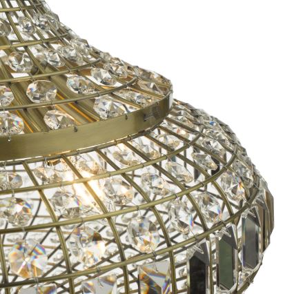 Där Lighting ASM0675 - Araña colgante con cadena ASMARA 6xE14/40W/230V latón