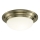 Där Lighting BAR5275 - Lámpara de techo para baño BARCLAY 1xE27/60W/230V Ø 31 cm latón