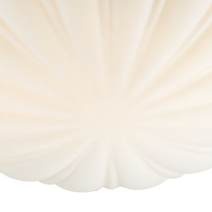 Där Lighting CAF502 - Lámpara de techo para baño CAFE 1xE27/60W/230V Ø 27 cm IP44 blanca