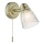 Där Lighting CED0775 - Aplique de pared para baño CEDRIC 1xG9/25W/230V IP44 latón
