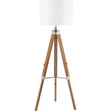 Där Lighting EAS4943 - Lámpara de pie EASEL 1xE27/60W/230V marrón