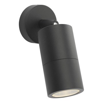 Där Lighting ORT0722 - Aplique de pared exterior LED ORTEGA 1xGU10/5W/230V IP65 negro