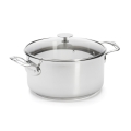 De Buyer 3427.24 - Olla con tapa MILADY 24 cm, acero inoxidable