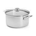 De Buyer 3427.28 - Olla con tapa MILADY 28 cm, acero inoxidable