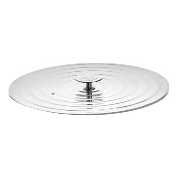 De Buyer 3460.03 - Tapa universal para sartenes bajas de 26-28 cm, acero inoxidable