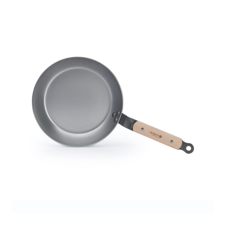 De Buyer 5710.24 - Sartén MINERAL B BOIS 24 cm de acero