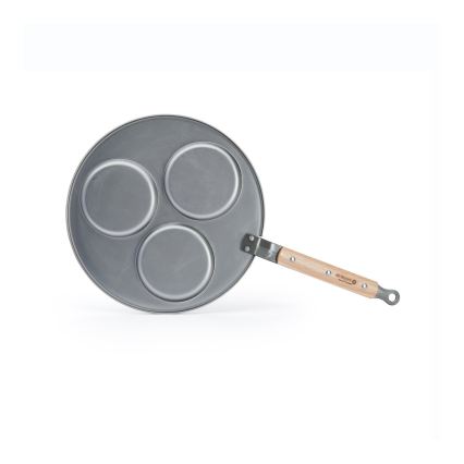 De Buyer 5712.03 - Sartén para tortitas MINERAL B BOIS 27 cm