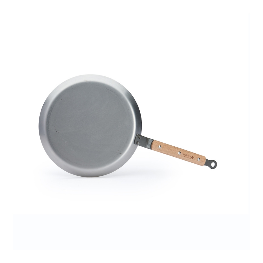 De Buyer 5715.24 - Sartén para crepes MINERAL B BOIS de 24 cm