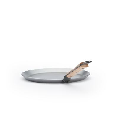 De Buyer 5715.24 - Sartén para crepes MINERAL B BOIS de 24 cm