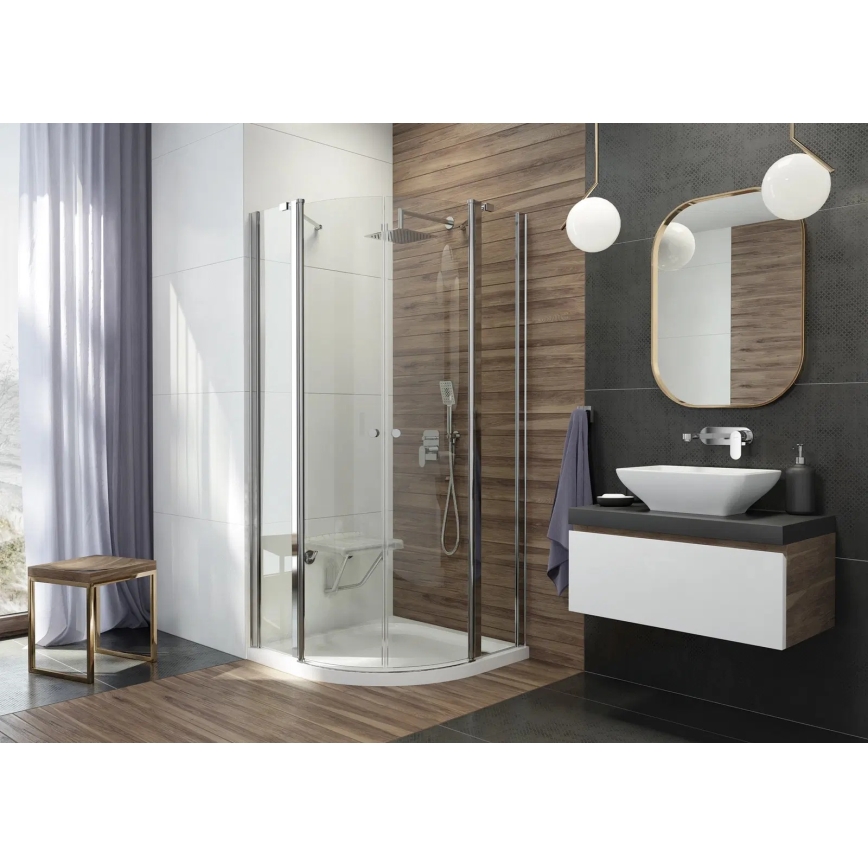 Deante BGA_054L - Grifo de lavabo para instalación empotrada ALPINIA cromo brillante